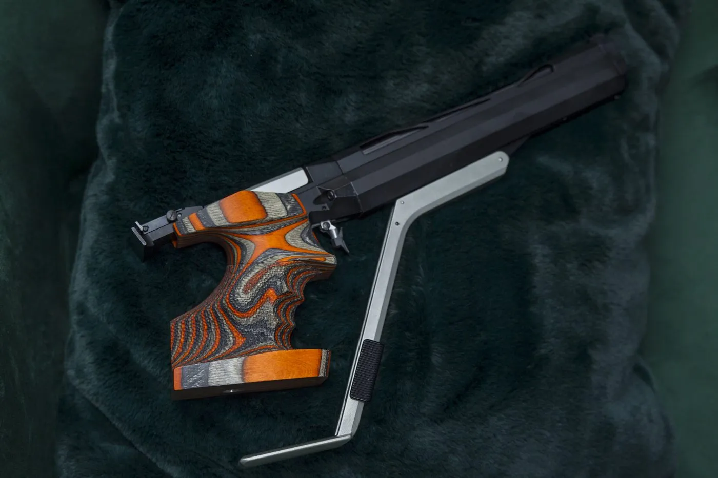 Feinwerkbau 103 one-piece converted match grip